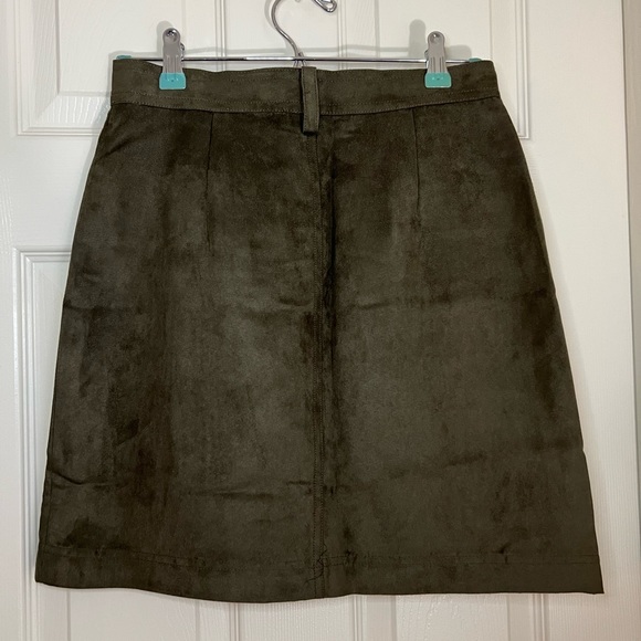 Banana Republic PORTIA VEGAN SUEDE MINI SKIRT - Picture 5 of 8